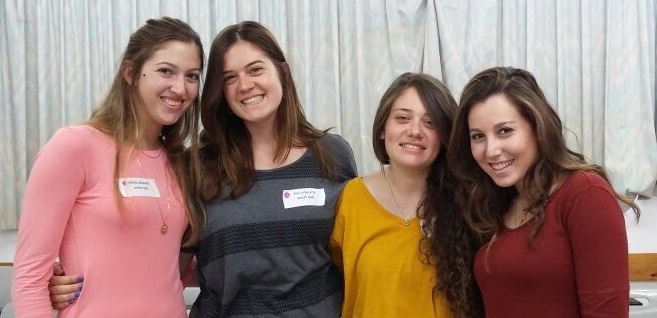 L2R- Menucha Samuels, Sarah Green, Noga Kopelman, and Or Planzer cropped